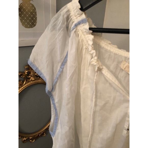 Free People Flowy White Top Size XS S NWT - Picture 2 of 5
